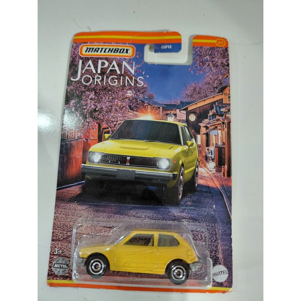 NIP Matchbox Japan Origins 1:64 Die Cast 1976 Honda Civic CVCC Hatchback
